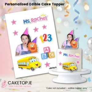 Ms Rachel Cutout Toppers