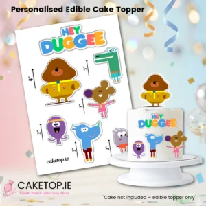 Hey Duggee Edible Cutout toppers