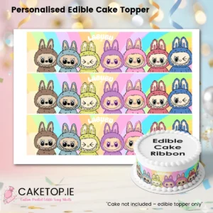 Labubu Edible Cake Ribbon