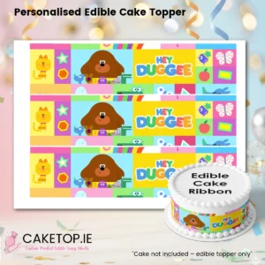 Hey Duggee Edible Cake Ribbon
