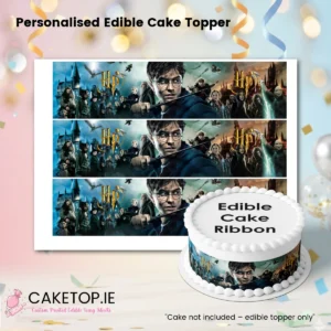 Harry Potter Edible Cake Ribbon