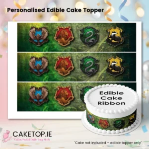 Harry Potter Edible Cake Ribbon