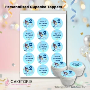 Bluey Edible Cake Toppers
