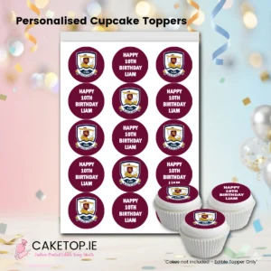Galway GAA Edible Cake Toppers