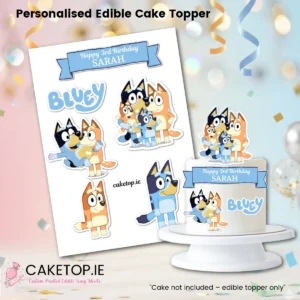 Bluey Edible Cake Cutout