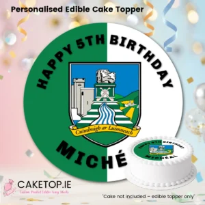 Limerick GAA Edible Cake Toppers