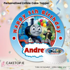 Thomas the tank Edible Cake Toppers
