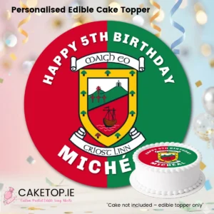 Mayo GAA Edible Cake Toppers