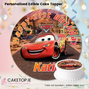 Home Cars Edible Cake Topper