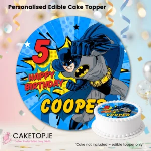 Superheros Edible Cake Topper