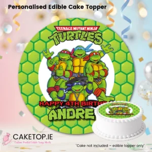 Home Ninja Turtles Edible Cake Topper