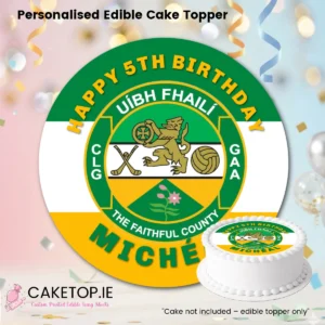 Offaly GAA Edible Cake Toppers
