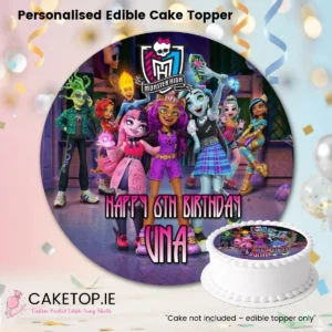 Monster High Edible Cake Toppers