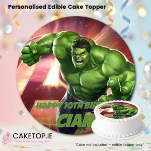Home Hulk Edible Cake Topper