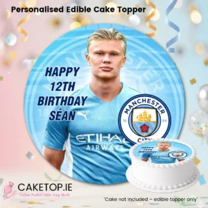 Haaland Edible Cake Topper