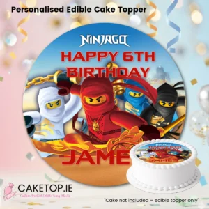 Home Ninjago Edible Cake Topper
