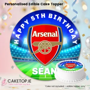 Home Arsenal Edible Cake Topper