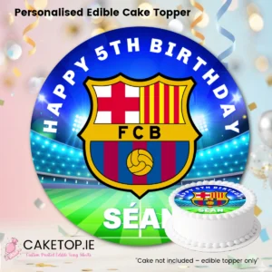 Home Barcelona Edible Cake Topper