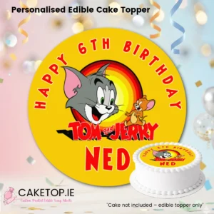 Tom & Jerry Edible Cake Topper