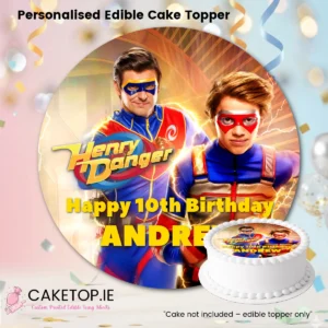 Henry Danger Edible Cake Toppers