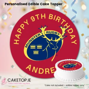 Home Rugby Edible Cake Topper