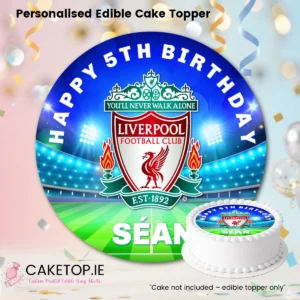 Liverpool Edible Cake Topper