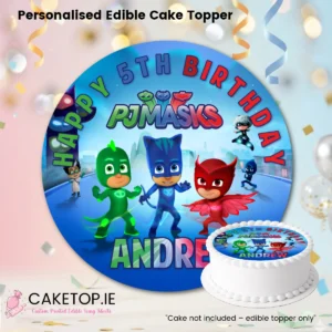 Home PJ Masks Edible Cake Topper
