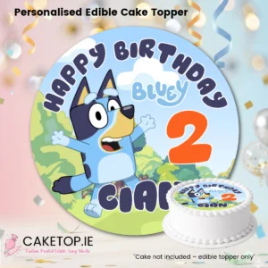 Bluey Edible Cake Toppers