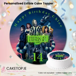 Beetlejuice Edible Cake Topper