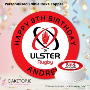 Home Rugby Edible Cake Topper