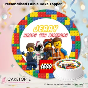 Lego Edible Cake Topper