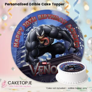Venom Edible Cake Topper