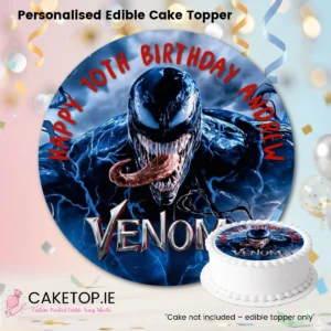 Venom Edible Cake Topper