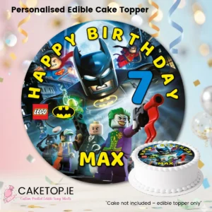 Lego Edible Cake Topper