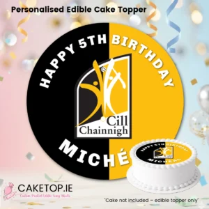 Kilkenny GAA Edible Cake Toppers
