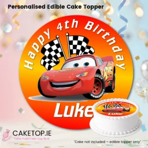 Home Cars Edible Cake Topper