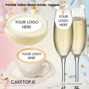 Corporate Edible Drinks Topper