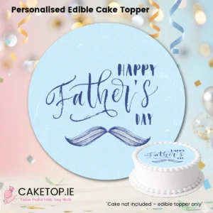 Fathers Day Edible Cake Topper