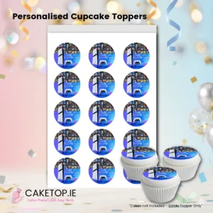 Playstation Edible Cupcake Toppers