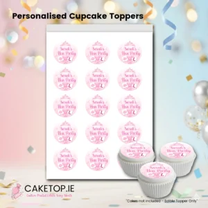Hen Party Edible Cupcake Toppers