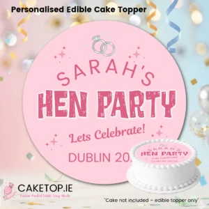 Hen Party Edible Cake Toppers