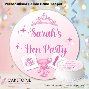 Hen Party Edible Cake Toppers