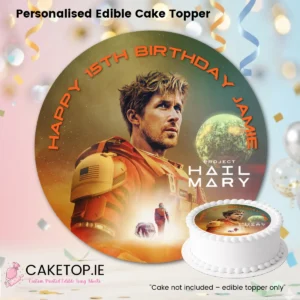 Project Hail Mary Edible Cake Topper