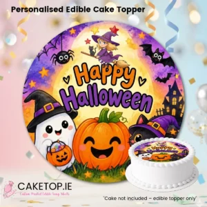 Halloween Edible Cake Topper