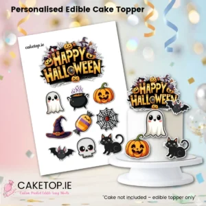 Halloween Edible Cutout Toppers
